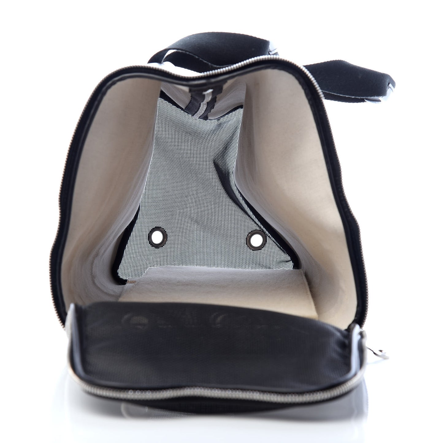 Goyardine Voltigeur Pet Carrier Black