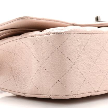 Chanel Caviar Quilted Medium Double Flap Light Pink 9 of 12
