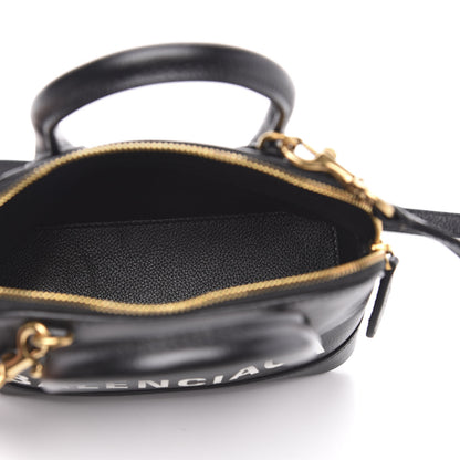 Balenciaga Grained Calfskin XXS Ville Top Handle Bag Black 5 of 9