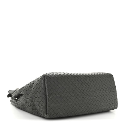 Bottega Veneta Nappa Intrecciato Medium Garda Bag Light Grey 4 of 11