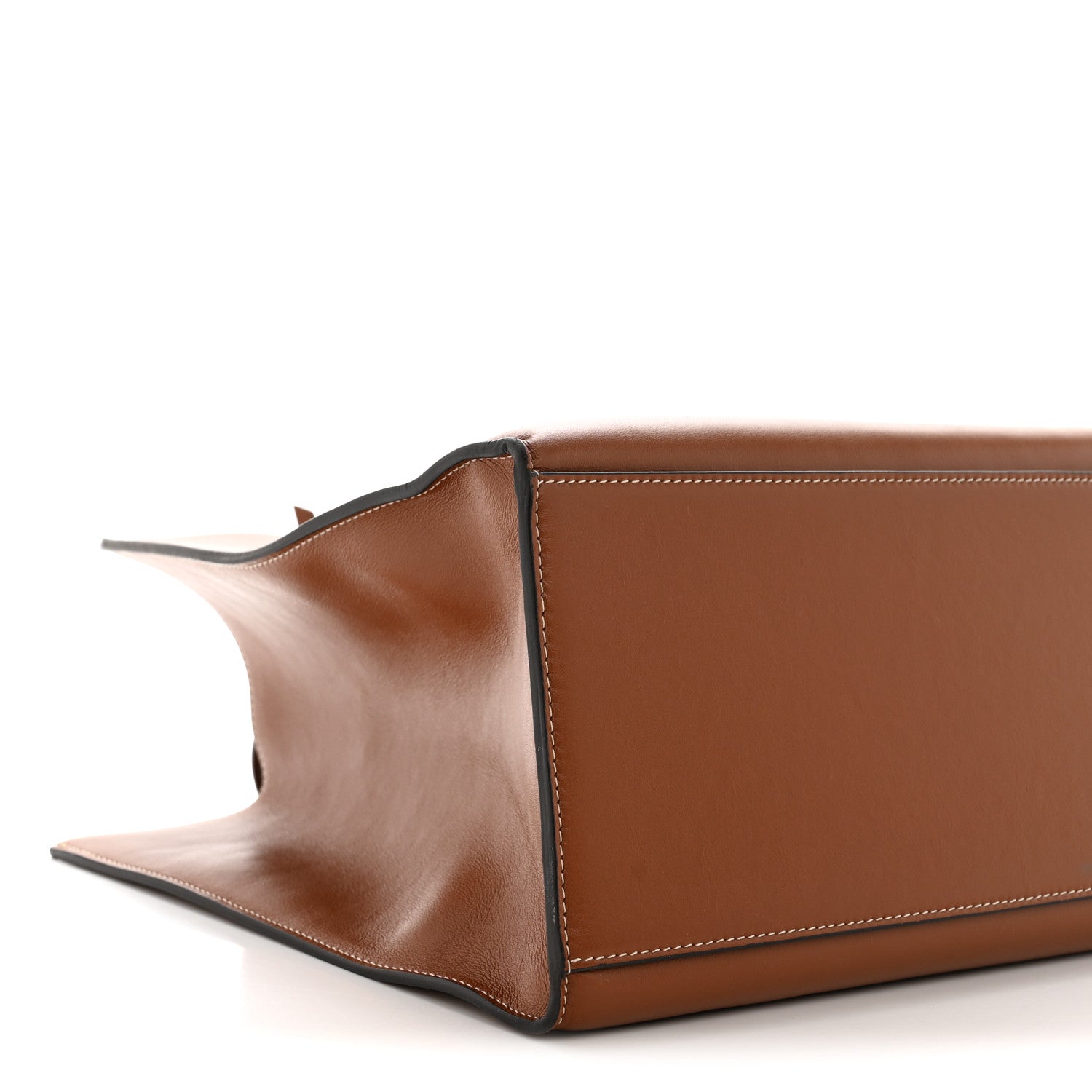 Celine Smooth Calfskin Cabas 16 Bag Tan 9 of 14