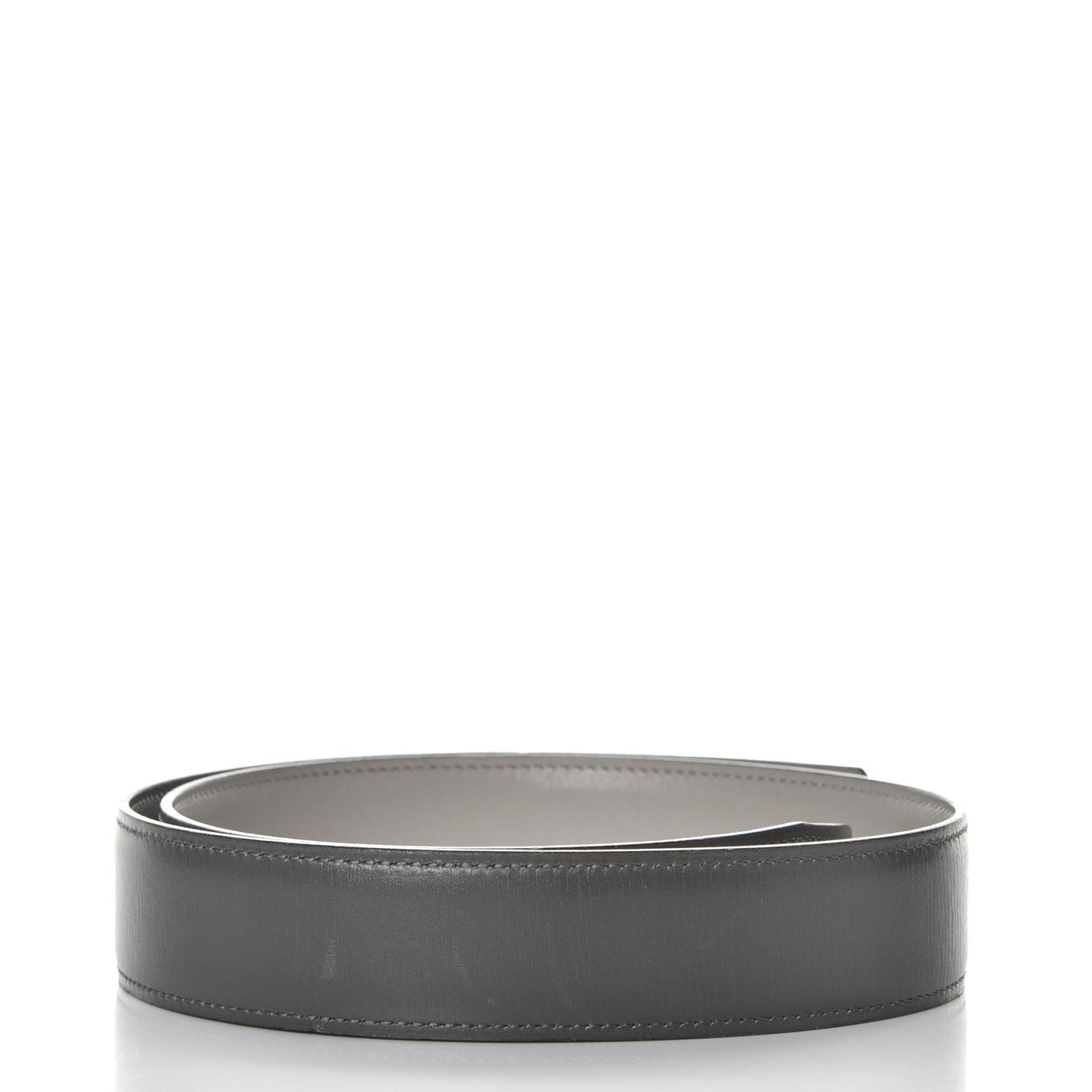 Box Reversible 32mm Belt Strap 70 Graphite Gris Perle