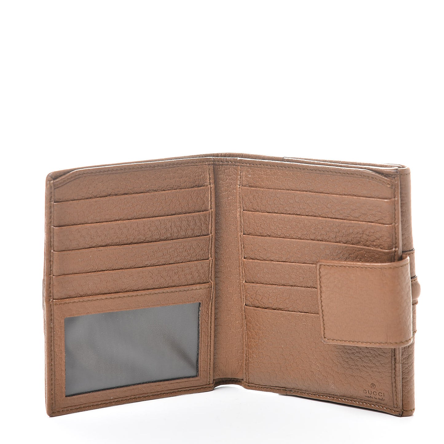 Calfskin French Junco Wallet Light Brown