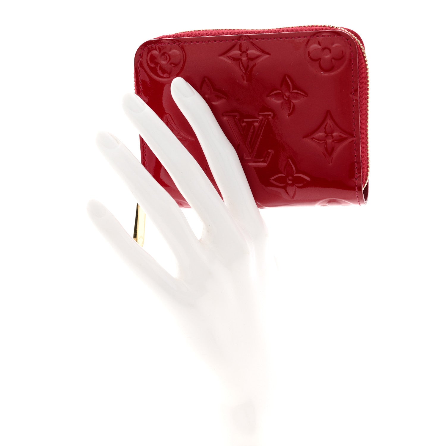 Louis Vuitton Vernis Zippy Coin Purse Pomme D'Amour 2 of 7