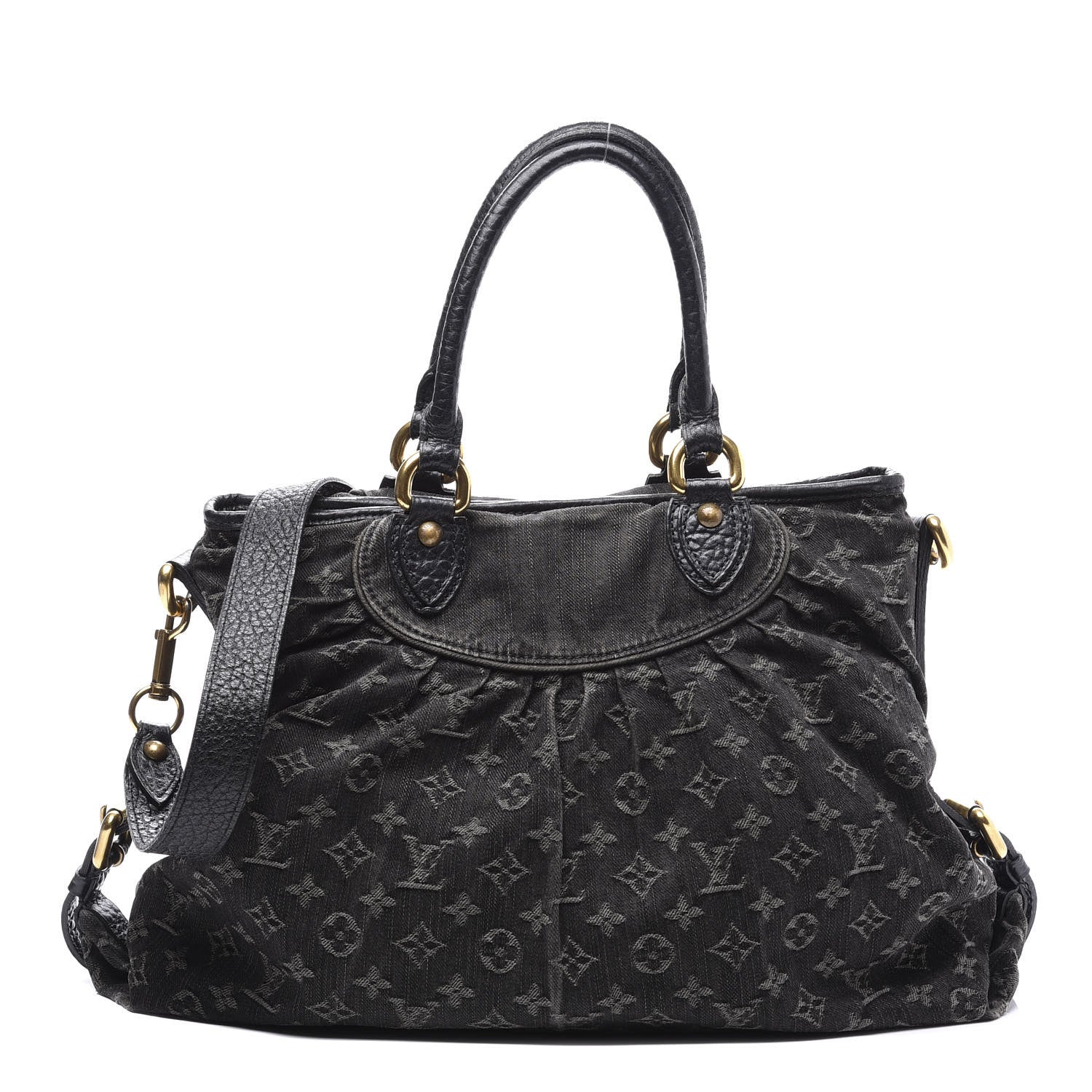 Louis Vuitton Denim Neo Cabby GM Black 1 of 14
