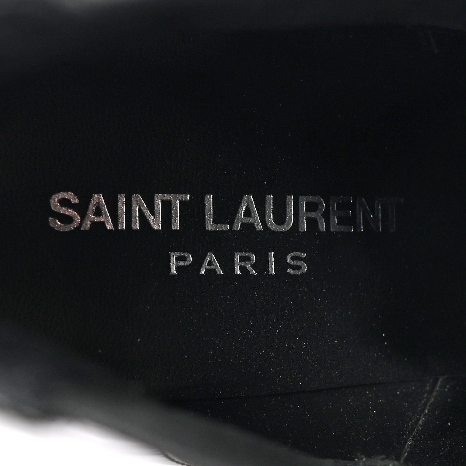 Saint Laurent Patent Opyum Ankle Booties 37 Black 8 of 12