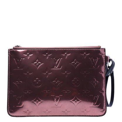 Louis Vuitton Vernis Long Beach Neverfull PM Pochette Rose Cuivre 1 of 5