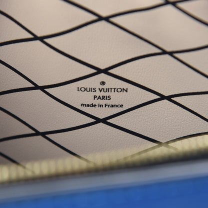Louis Vuitton Epi Trunk Clutch Blue 6 of 8