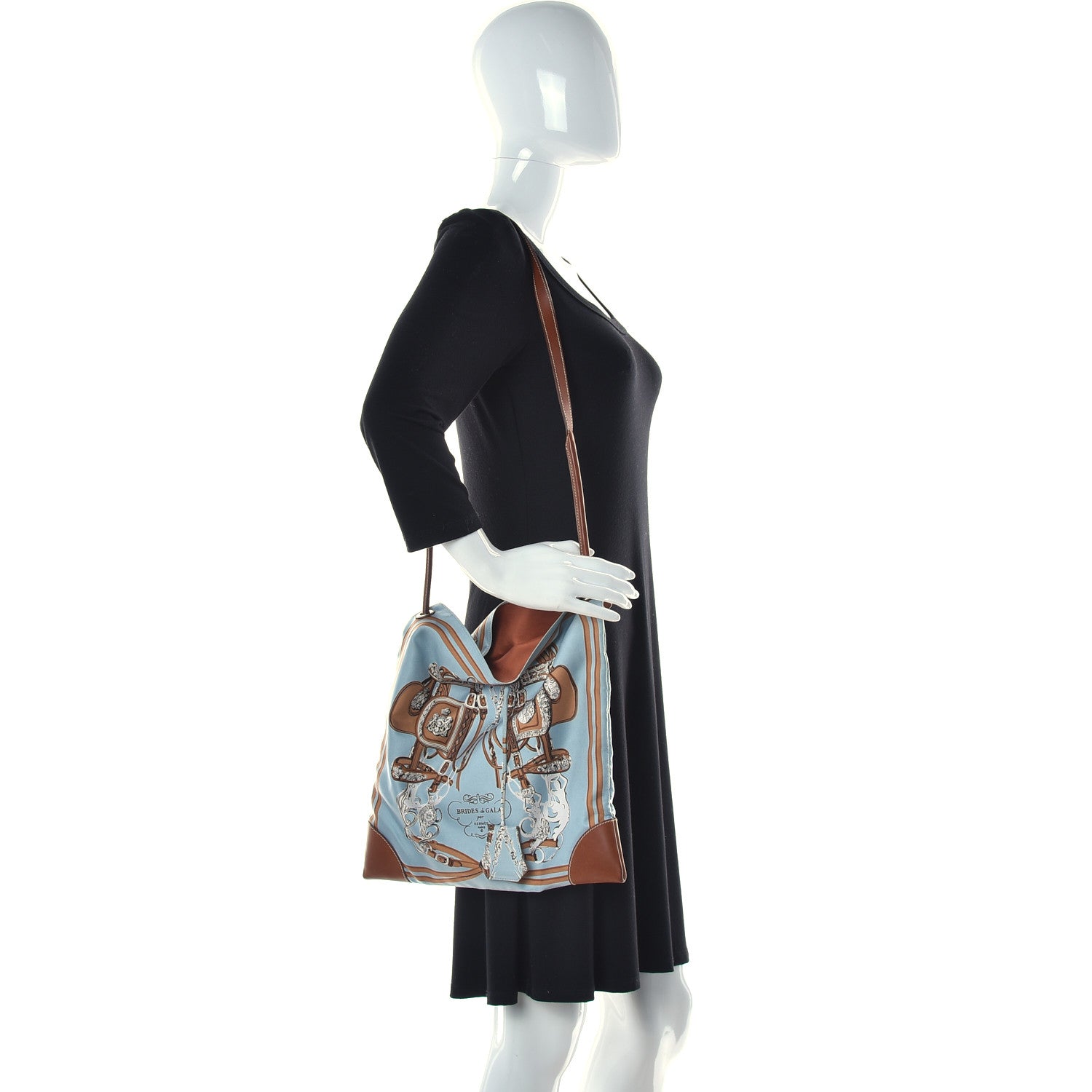 Hermes Silk SilkyCity Bag Brides De Gala Bag 2 of 13