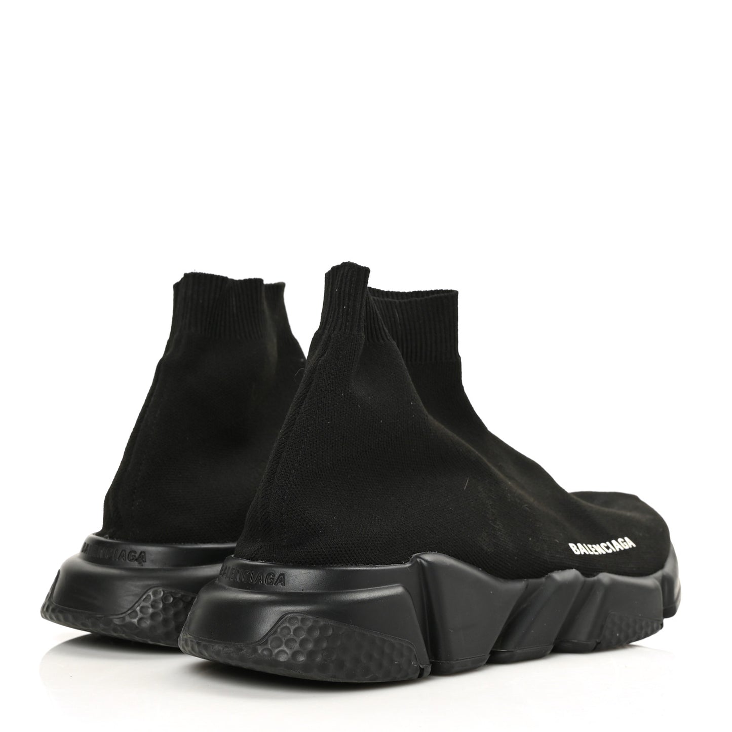 Neoprene Knit Mens Speed Sneakers 42 Black