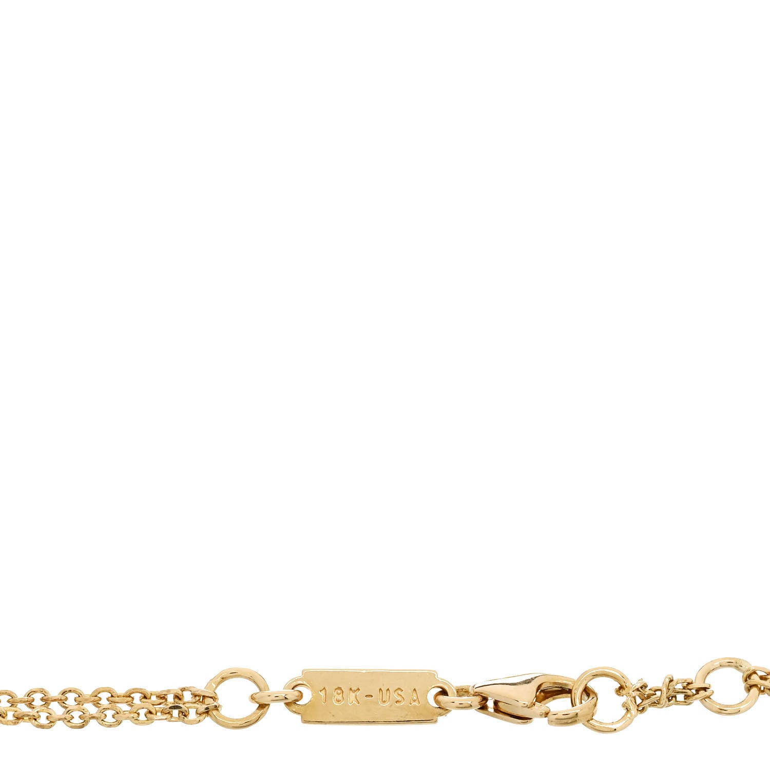 Suzanne Kalan 18K Yellow Gold Diamond Classic Bar Bracelet 4 of 4