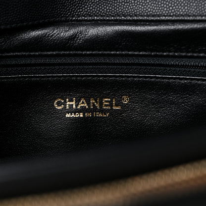 Chanel Caviar Quilted Large Business Affinity Flap Black 7 of 11
