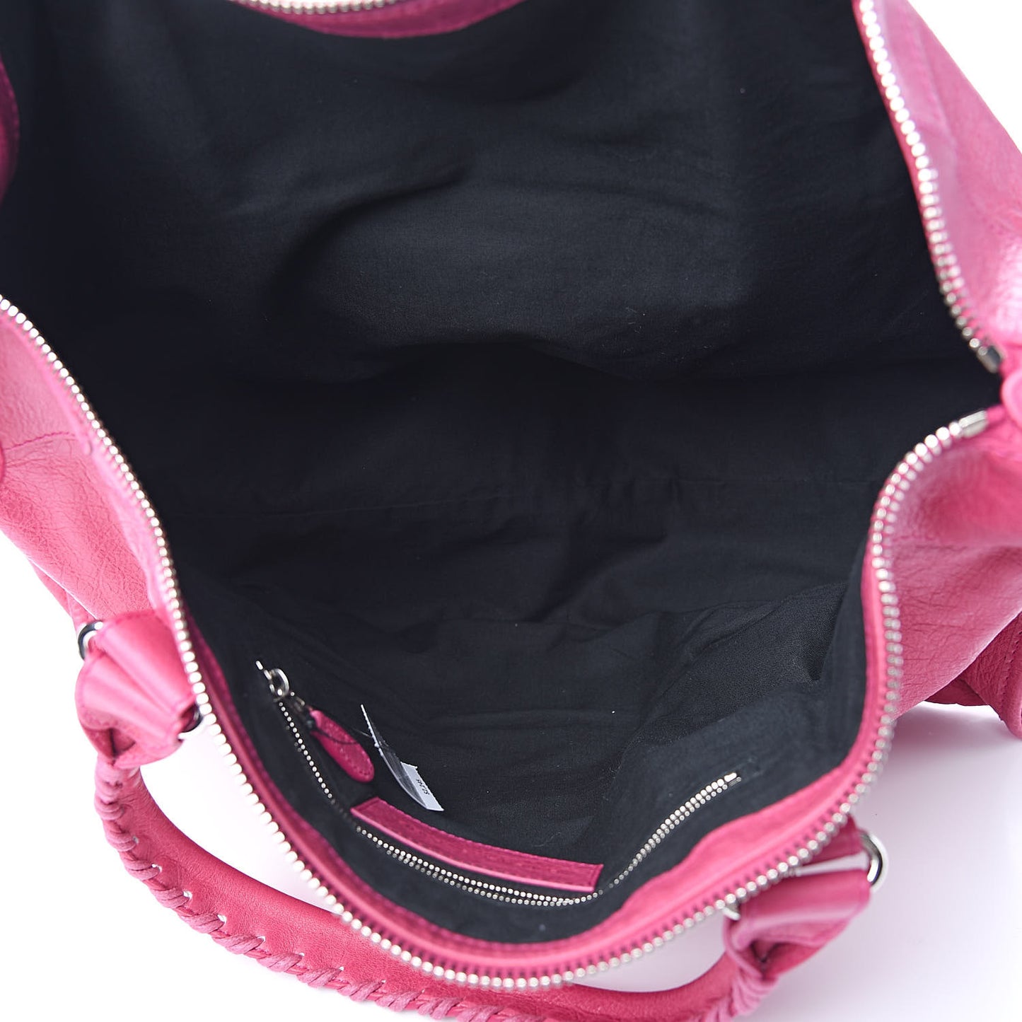 Agneau Giant 21 Silver Hardware Weekender Cyclamen Fucsia