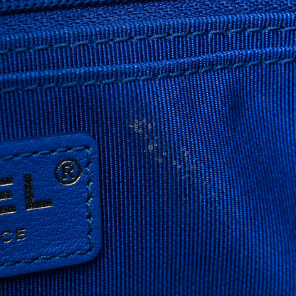 Chanel Raffia Jute Striped Small Urban Jungle Single Flap Blue 11 of 11