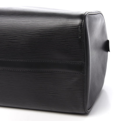 Louis Vuitton Epi Speedy 30 Black 7 of 10