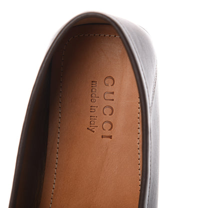 Gucci Nappa Mens Bee Driver Loafers 7 Cuir 5 of 7