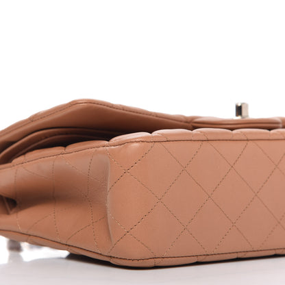 Chanel Lambskin Quilted Medium Double Flap Brown 6 of 10