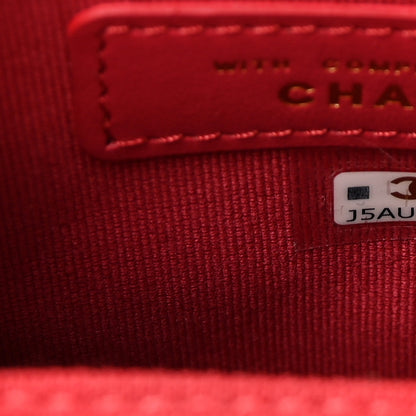 Chanel Jersey Quilted Mini VIP Clutch With Chain Black 7 of 11