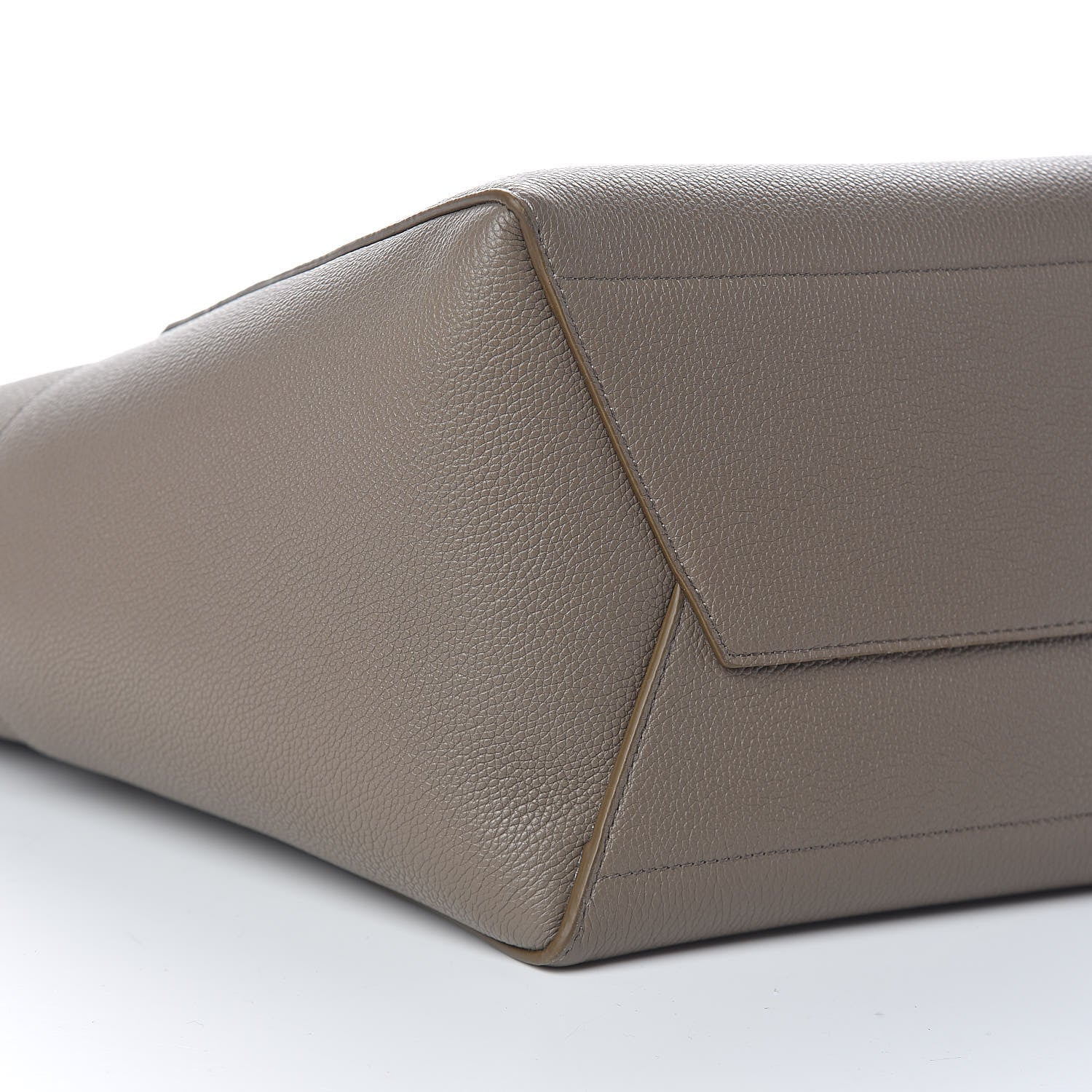 Celine Soft Grained Calfskin Sangle Bucket Bag Taupe 10 of 12