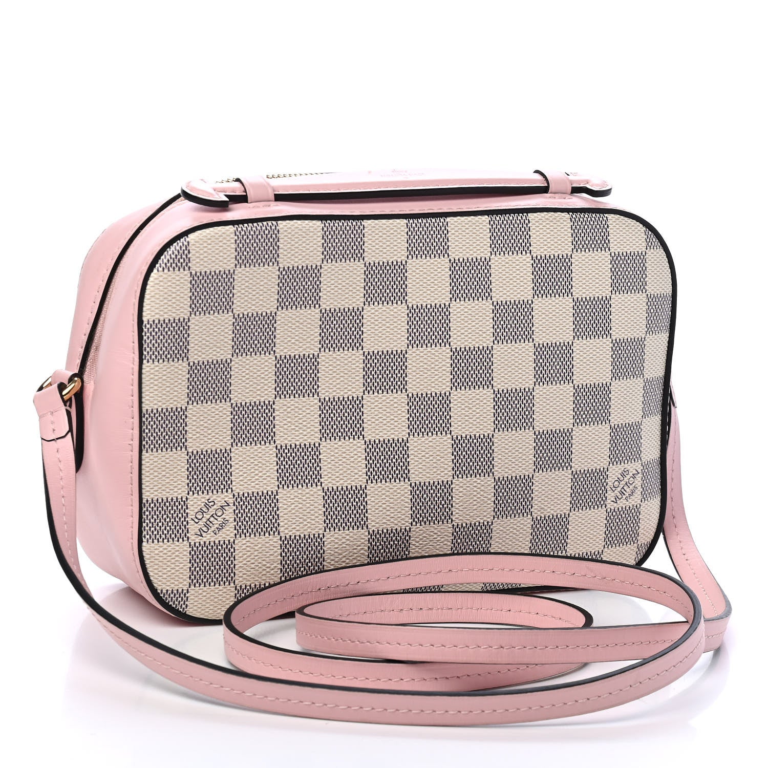 Louis Vuitton Damier Azur Saintonge Eau de Rose 2 of 9