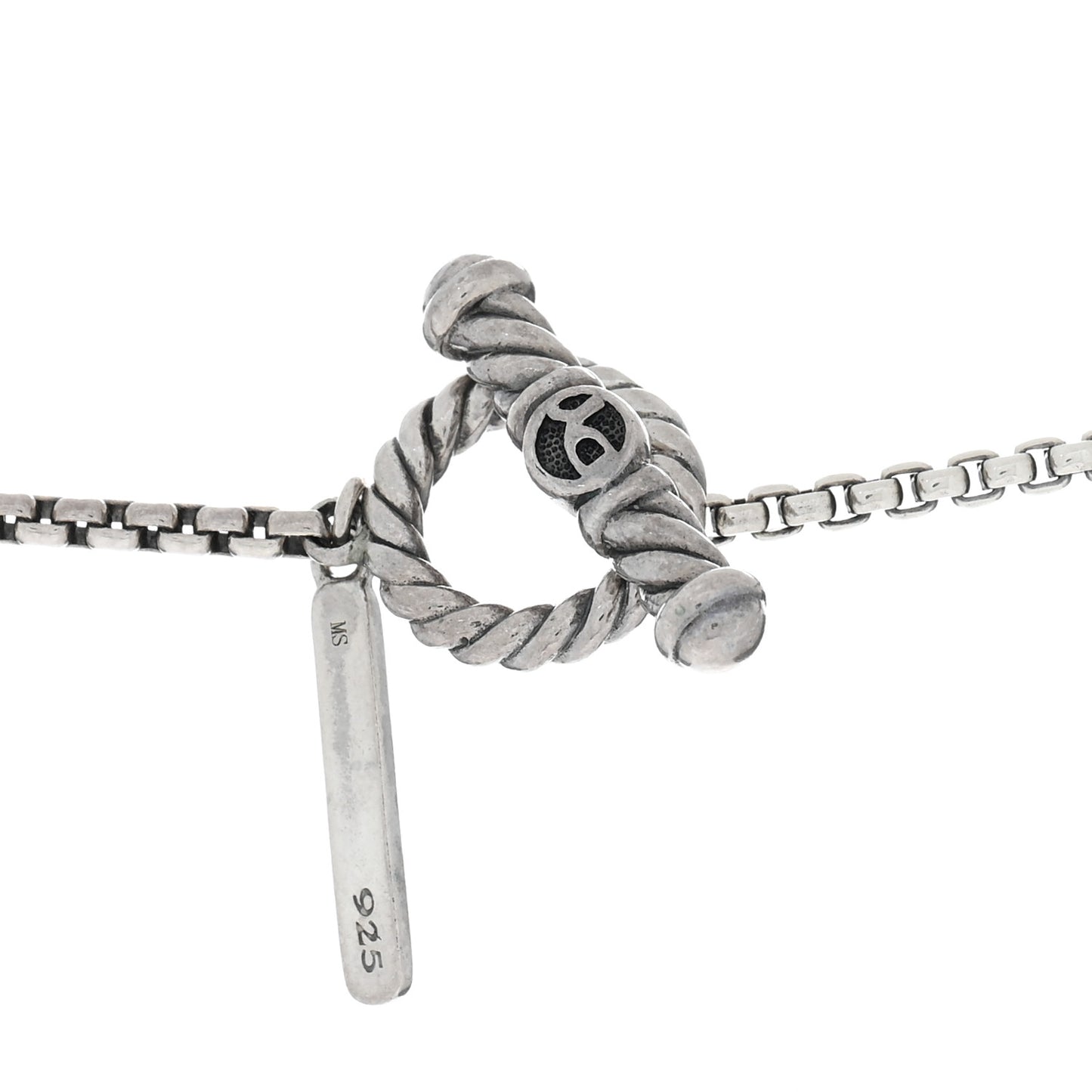 Sterling Silver Quatrefoil Bead Chain Necklace