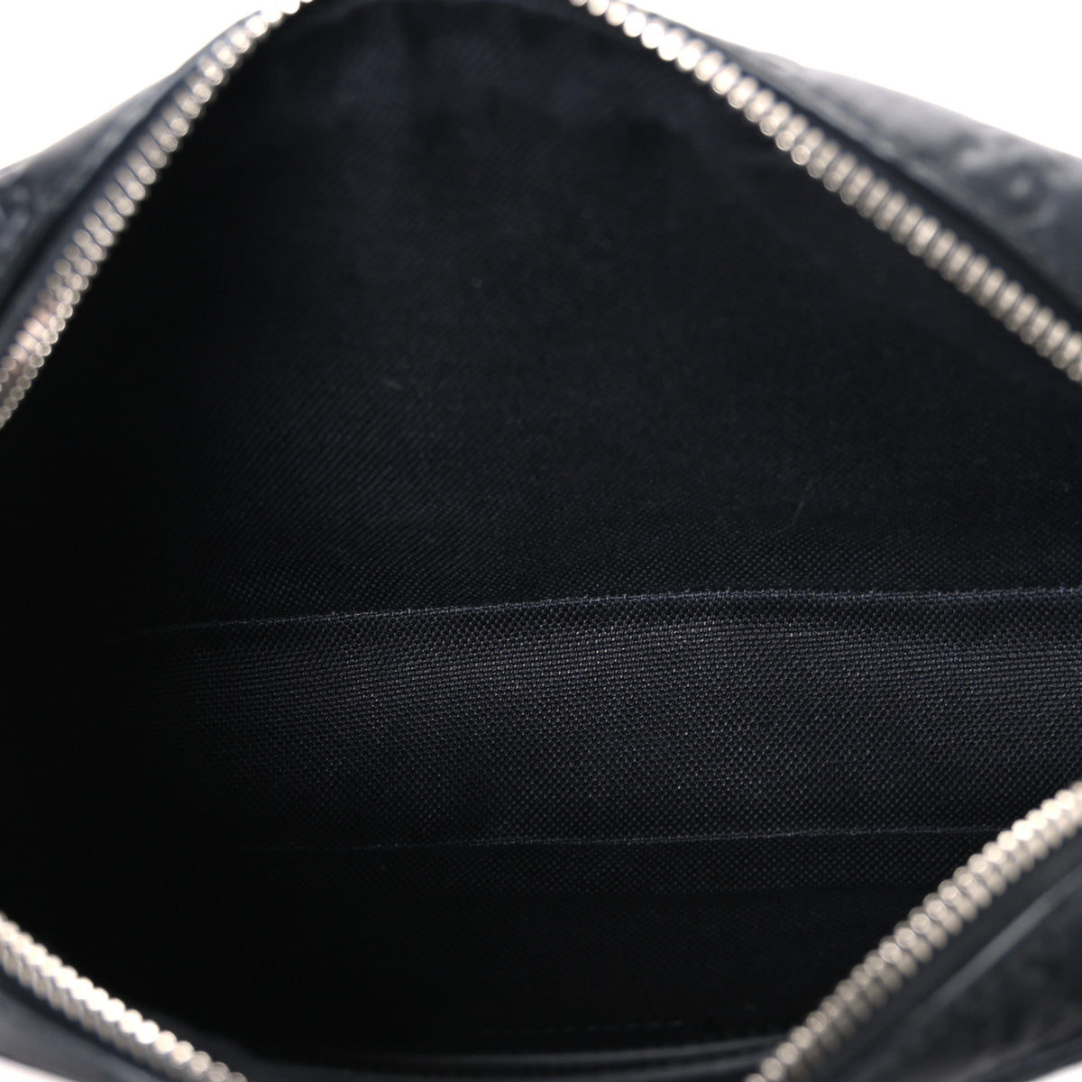 GG Calfskin Embossed Emblem Small Crossbody Bag Black