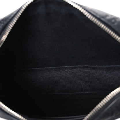 Gucci GG Calfskin Embossed Emblem Small Crossbody Bag Black 5 of 10