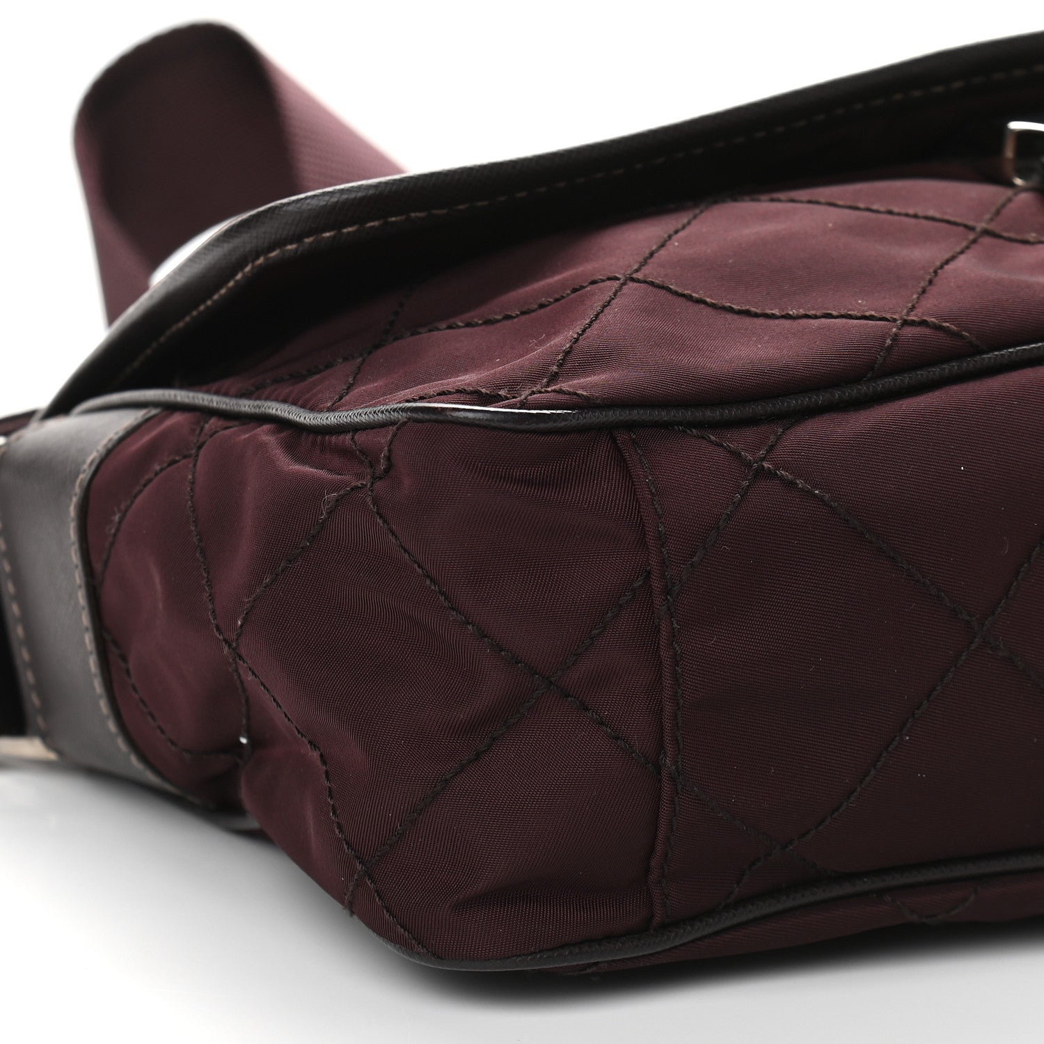 Prada Nylon Tessuto Impuntu Quilted Messenger 9 of 10