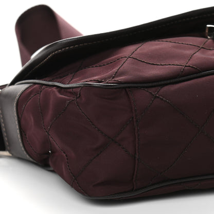 Prada Nylon Tessuto Impuntu Quilted Messenger 9 of 10