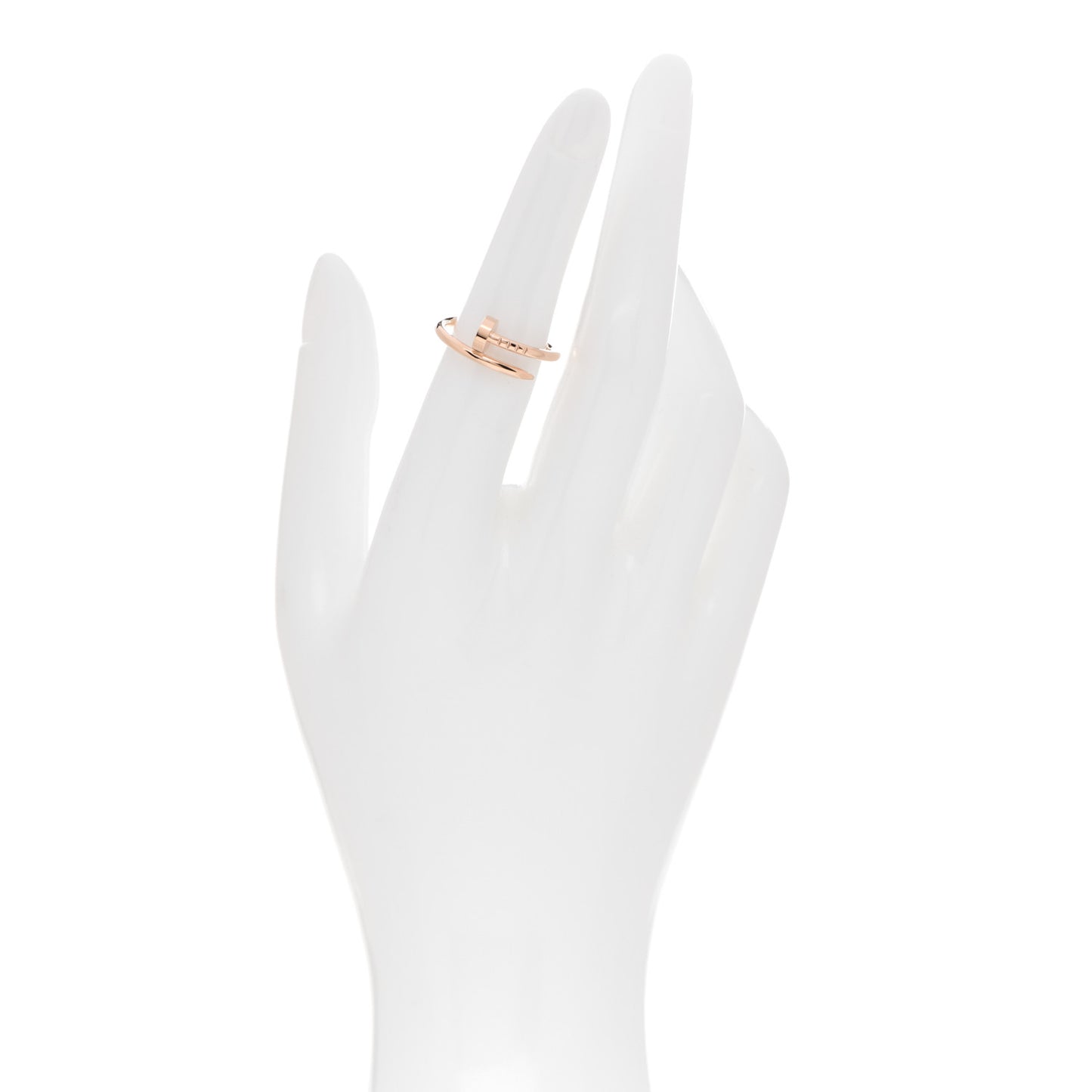 18K Pink Gold Small Juste Un Clou Ring 51 5.75
