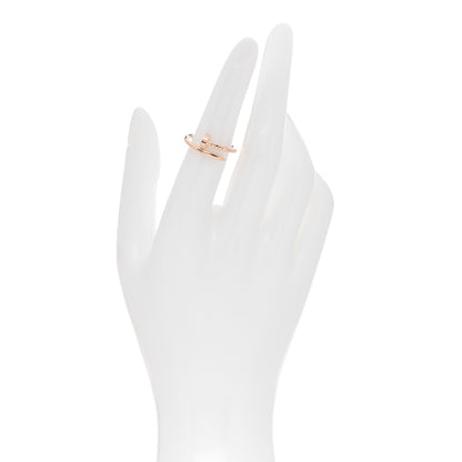 Cartier 18K Pink Gold Small Juste Un Clou Ring 51 5.75 2 of 6