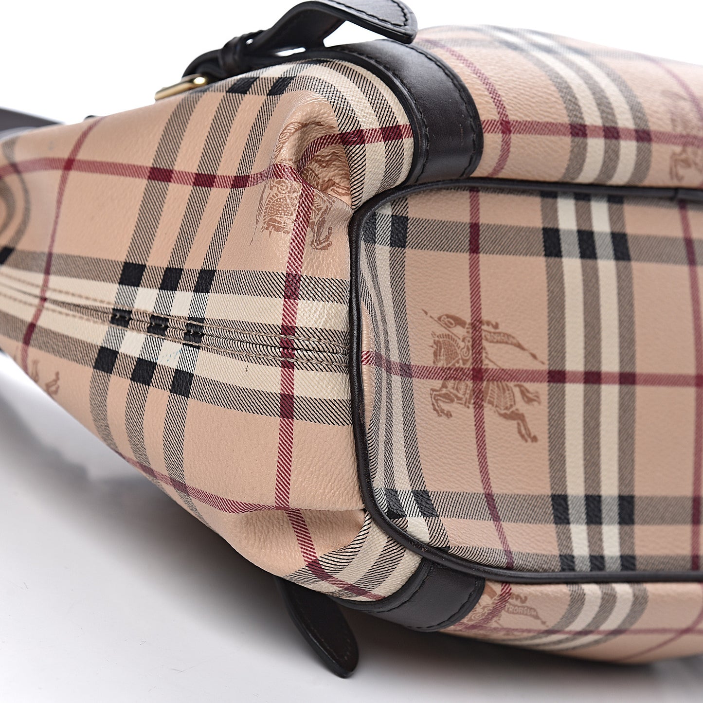 Haymarket Check Small Northfield Tote Chocolate