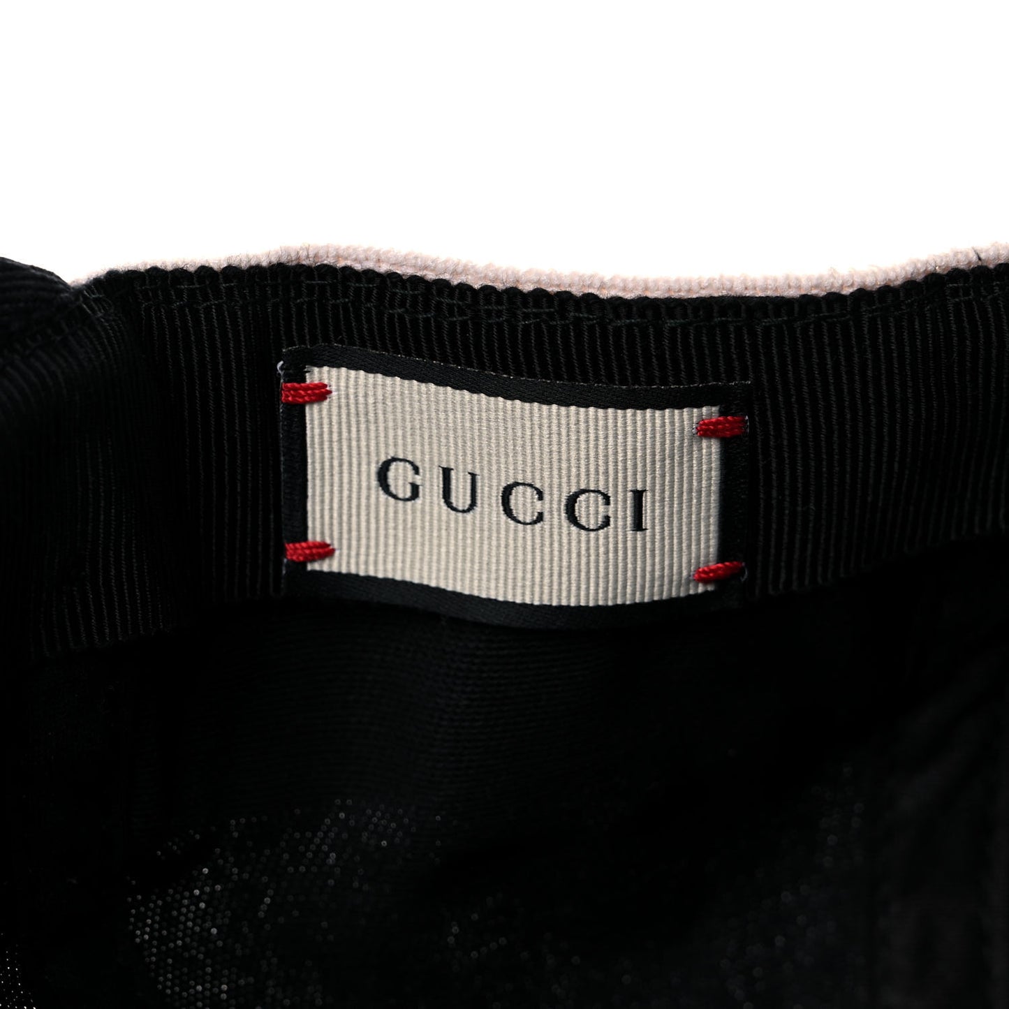 Gabardine Gucci Headband Baseball Hat L Black