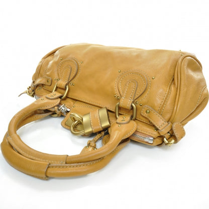 Chloe Leather Paddington Satchel Tan 5 of 9