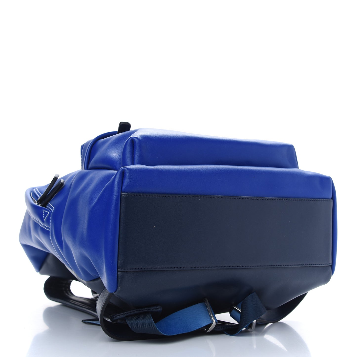 Smooth Calfskin Small Logo Backpack Royal Blue