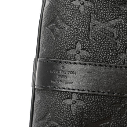 Louis Vuitton Empreinte Monogram Giant Keepall Bandouliere 45 Black 5 of 10
