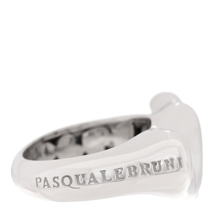 Pasquale Bruni 18K White Gold Baby Foot Ring 53 6.25 4 of 5