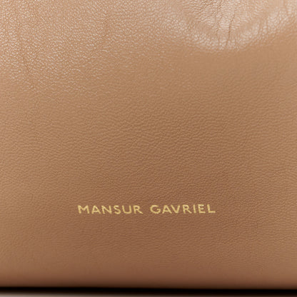 Mansur Gavriel Lambskin Cloud Clutch Biscotto 8 of 11
