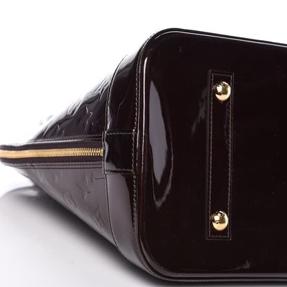 Louis Vuitton Vernis Alma GM Amarante 11 of 14