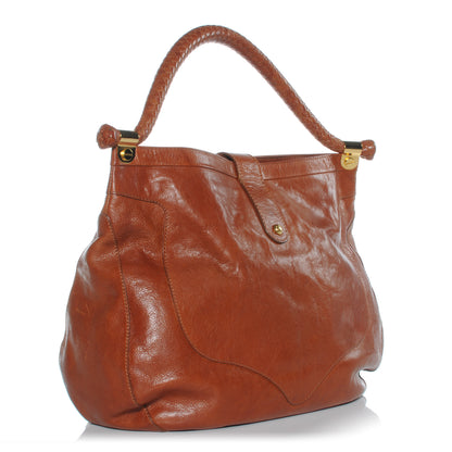 Jimmy Choo Leather Ruby Hobo Bag Cognac 3 of 7