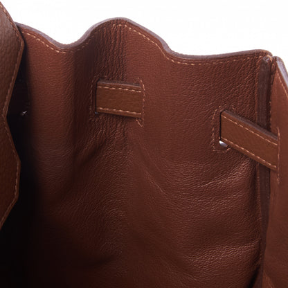 Hermes Taurillon Clemence Birkin 35 Marron D'Inde 15 of 33