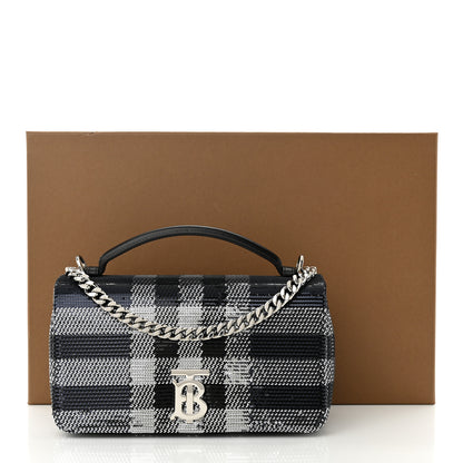Burberry Sequin Small Lola Bag Dark Charcoal 11 of 11