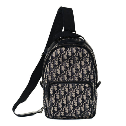 Christian Dior Oblique Mini Rider Backpack Black 1 of 11