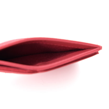 Chanel Caviar Quilted Filigree Card Holder Pink 5 of 11