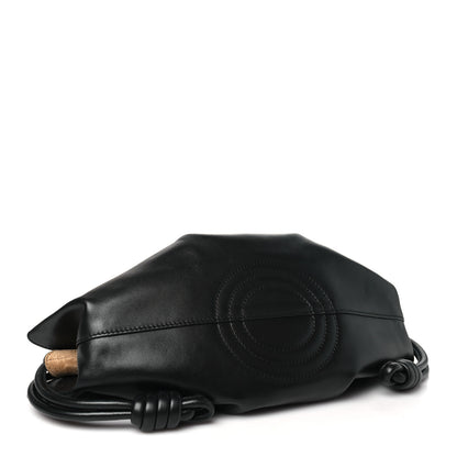 Loewe Shiny Nappa Calfskin Small Paseo Bag Black 4 of 9