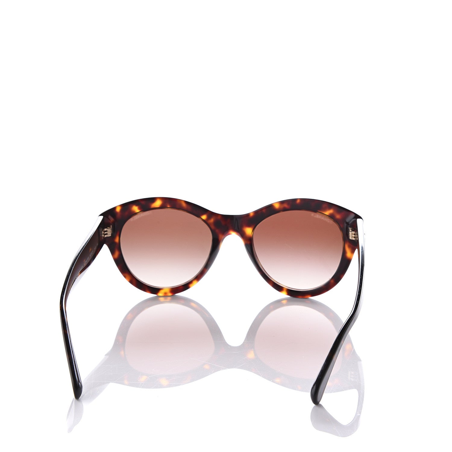 Chanel Acetate Butterfly Sunglasses 5371 Tortoise 10 of 11