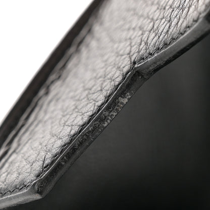 Hermes Taurillon Clemence Birkin 35 Black 11 of 15