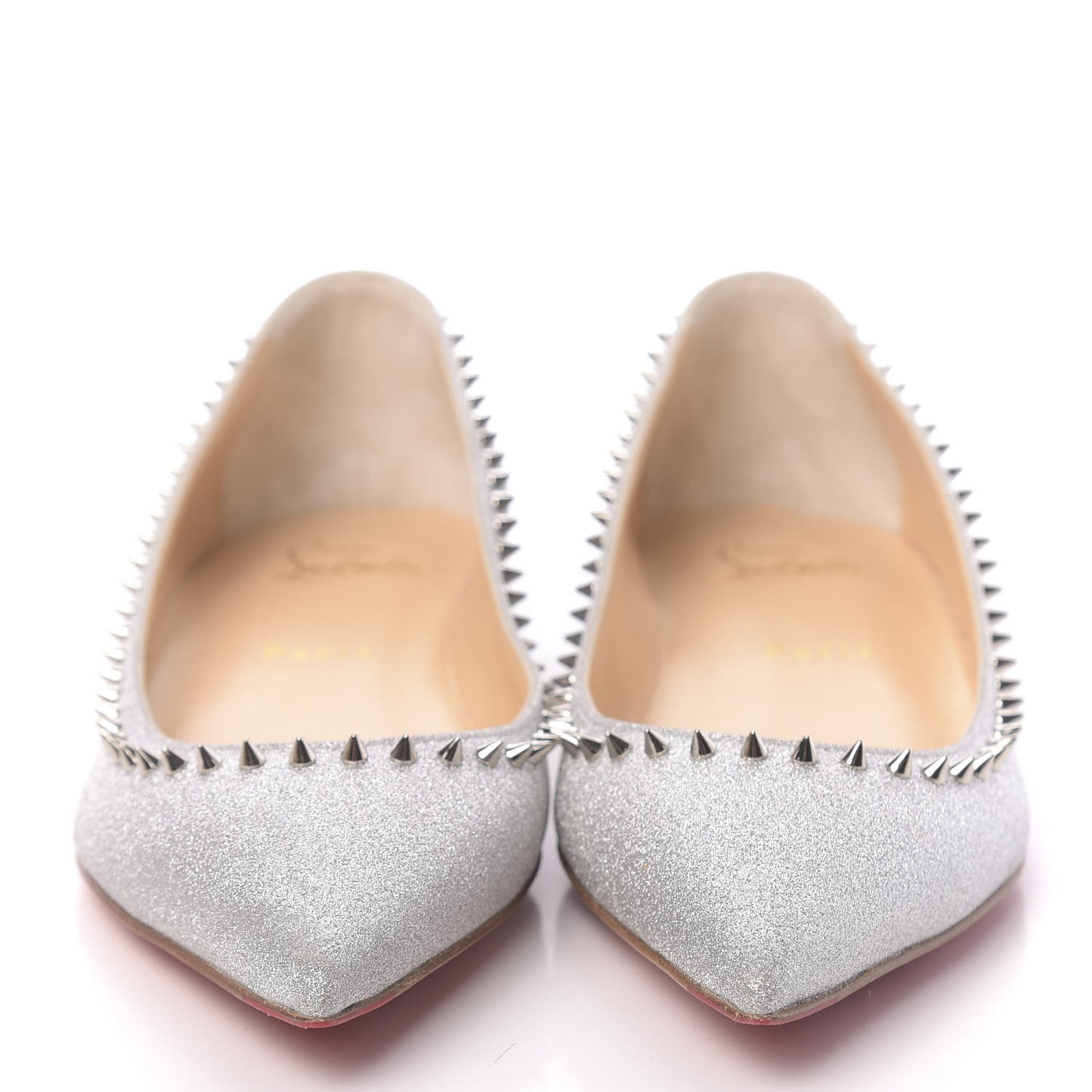 Mini Glitter Anjalina Flats 36.5 Silver