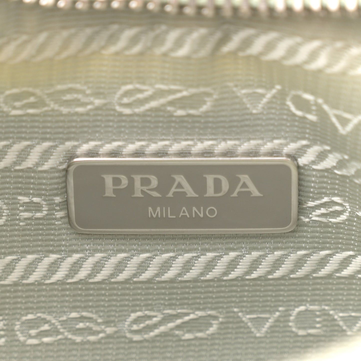 Re-Nylon Saffiano Re-Edition 2005 Shoulder Bag Acqua