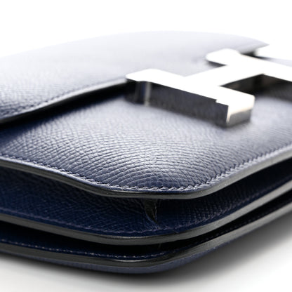 Hermes Epsom Constance 18 Bleu Saphir 8 of 9